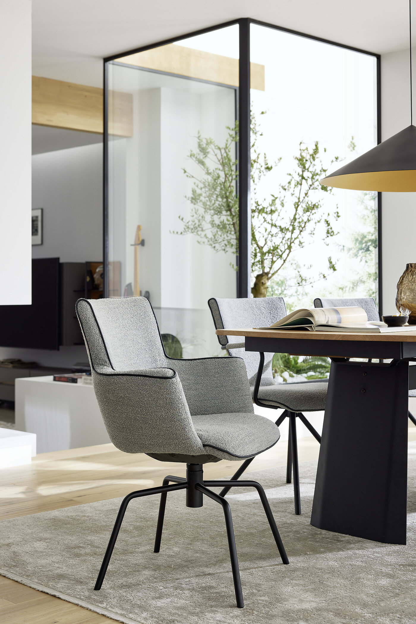Esszimmer Hannis Stuhl in Fb. Grau von Musterring Esszimmer Hannis Stuhl in Fb. Grau von Musterring