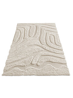 MR Bergen: Teppich Casper, Fb. 12 creme (100 % Polyester)