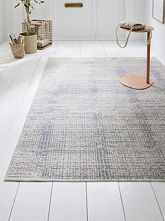 Teppich Deluxe Collection Plains in Farbe Beige-Blau von Musterring