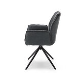 Esszimmerstuhl Tiama in Stoff Schwarz von Musterring