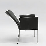 Nova: Armlehnstuhl N 1009ca. B 57, H 91, SH 48, T 65 cmGestell: V2A Edelstahl; Bezug: LD 1200 Granit