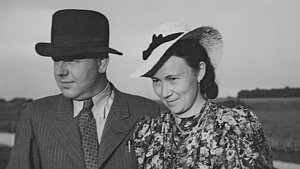 Josef Höner mit seiner Ehefrau Gertrud Höner