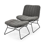 Sessel MATCH IT! in Stoff, anthrazit von Musterring