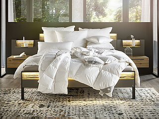 Musterring Heimtextilien:Kopfkissen Dreamz, 40 x 80 cm und 80 x 80 cm, 3-Kammerkissen, Kissen Starz, Sommerdecke Dreamz, Ganzjahresdecke Dreamz und Winterdecke Dreamz