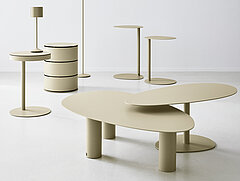 Couchtisch MR015-3010 Stahl cashmere chique, ca. B 115, H 30, T 64 cm