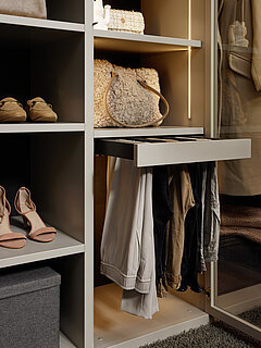 Detail Schrank Innenleben