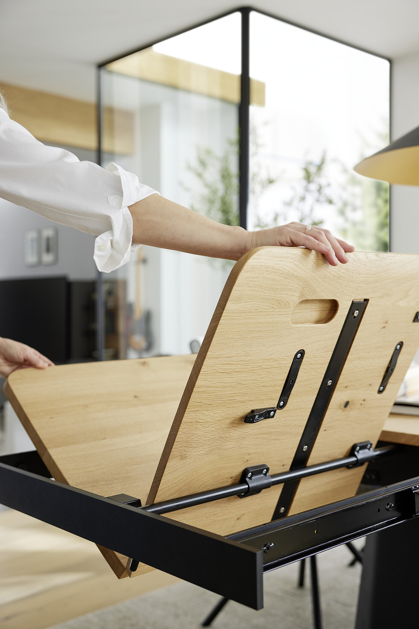 Esszimmer Hannis Tischplatte in Wildeiche von Musterring Esszimmer Hannis Tischplatte in Wildeiche von Musterring