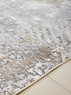 Deluxe Collection: Teppich Nevada, Fb. 467 beige-mix, (70 % Viskose, 30 % Polyacryl), ca. 240 x 300 cm