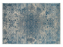 Teppich Boston, Fb. 414 blau, 70 % Viskose, 30 % Polyacryl