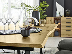 Esszimmer Pinero mit Esstisch in Holzoptik Eiche von Musterring