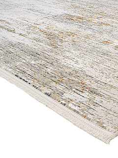 Teppich JustB!TE200, Fb. 976 creme-grau, 55 % Polyacryl, 45 % Viskose, gewebt von Musterring