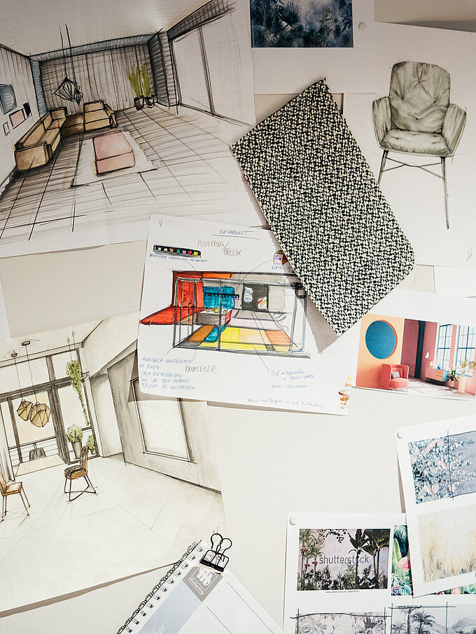 Planung, Innenarchitektur