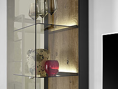 Trevio: Detail Beleuchtung Wohnkombination V26